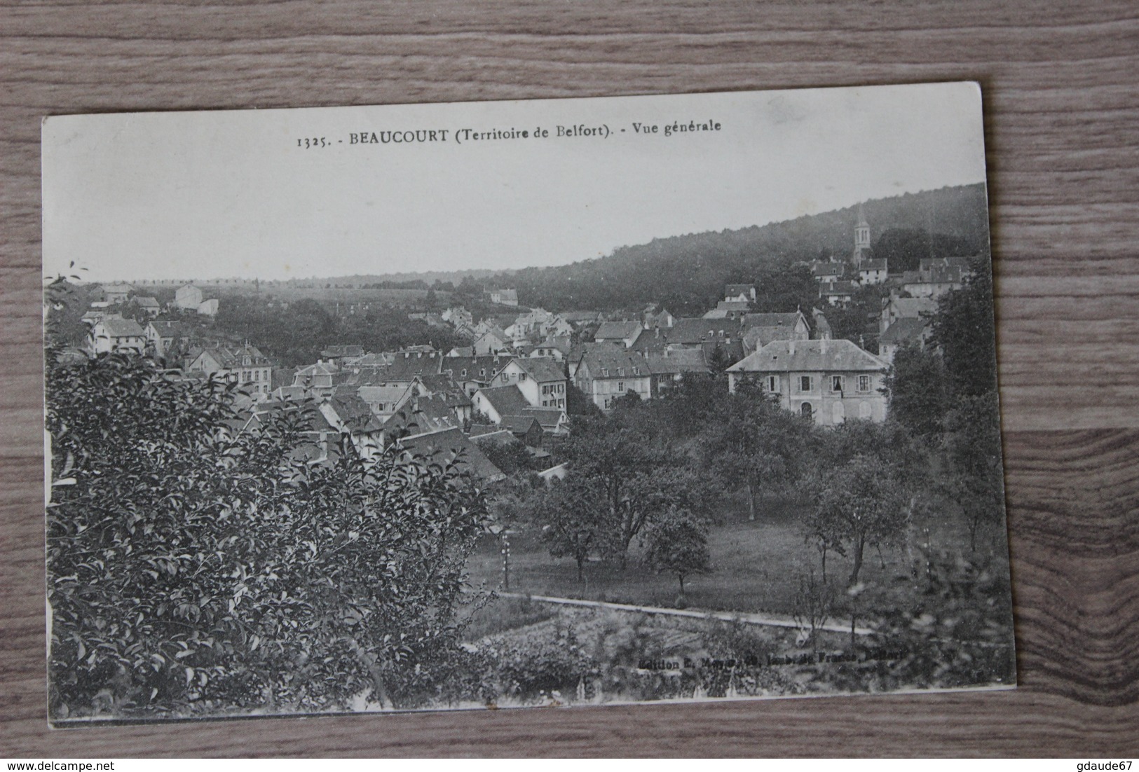 BEAUCOURT (90) - VUE GENERALE - Beaucourt