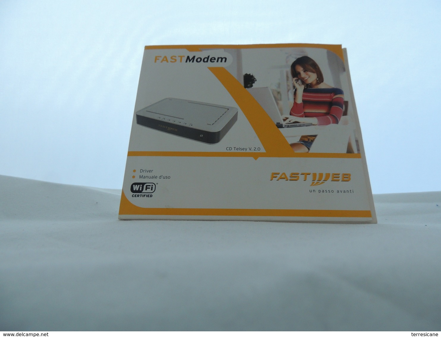 CD FASTWEB FASTMODEM DRIVER MANUALE WIFI - CD