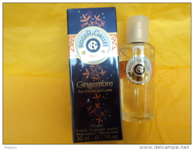 ROGER &amp; GALLET" CEDRAT   " VAPO 30 ML  EAU FRAICHE PARFUMEE  NEUF  LIRE ET VOIR !! - Miniatures Femmes (avec Boite)