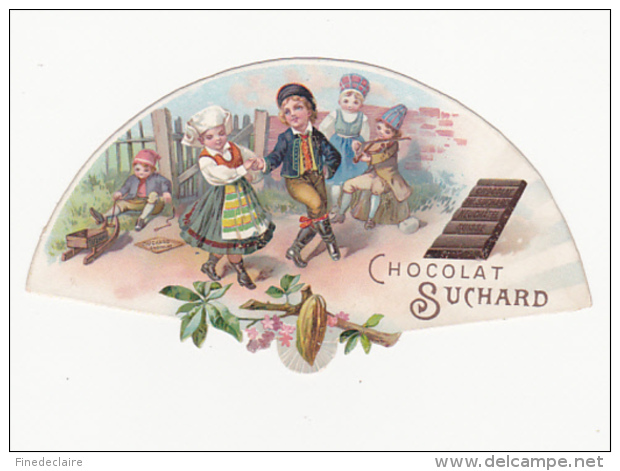 Chromo - Chocolat Suchard, Neuchâtel (Suisse) - Eventail - Suchard