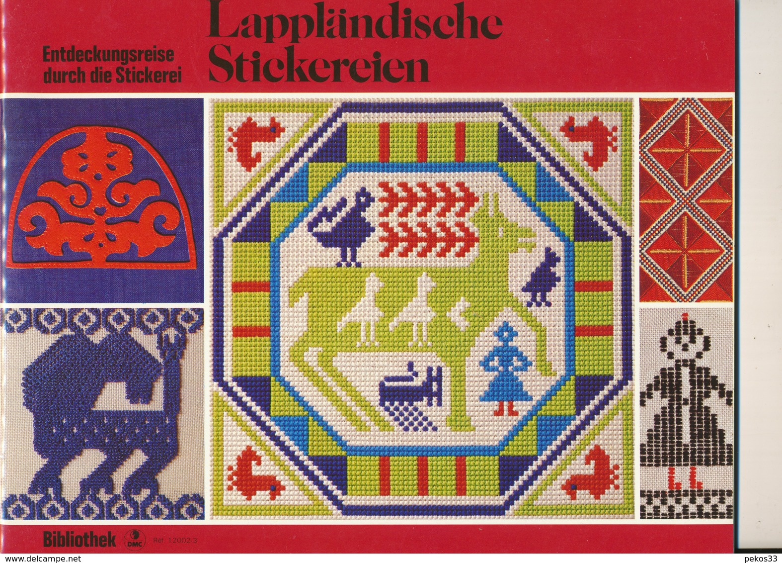 Lappländische  Stickerein - Cross Stitch