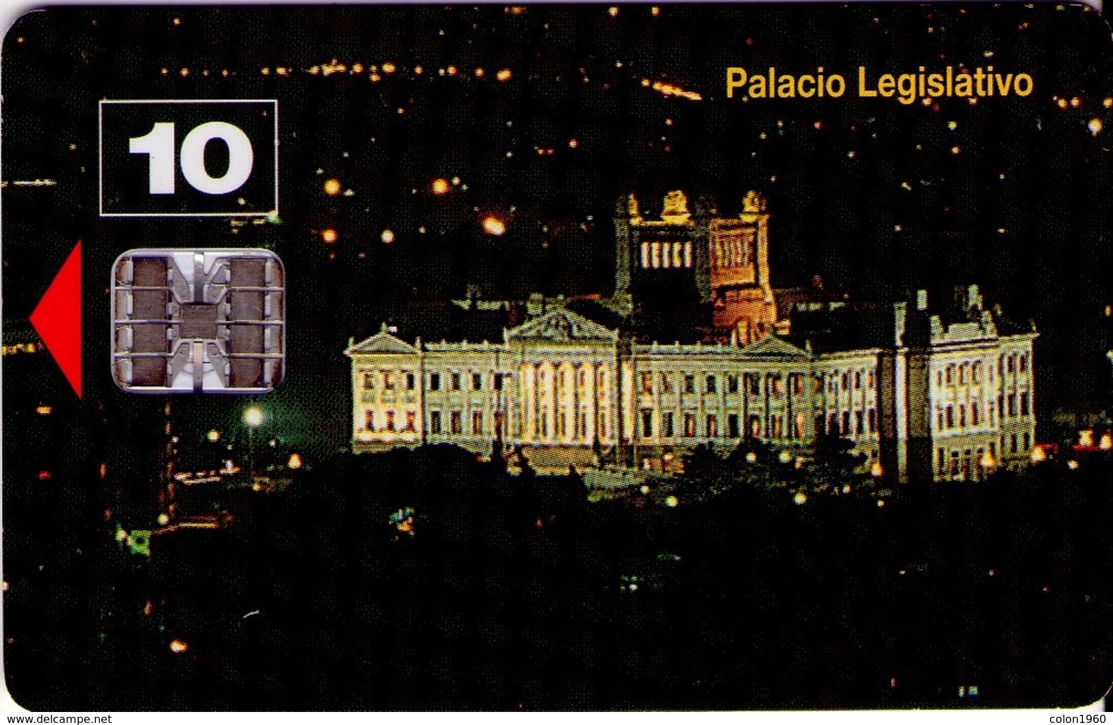 URUGUAY. 11b. PALACIO LEGISLATIVO. 08-1998. (283) - Uruguay