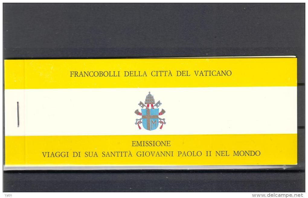 Vaticano - Libretti - 1982 I Viaggi Del Papa, Con Francobolli ** MNH - Libretti