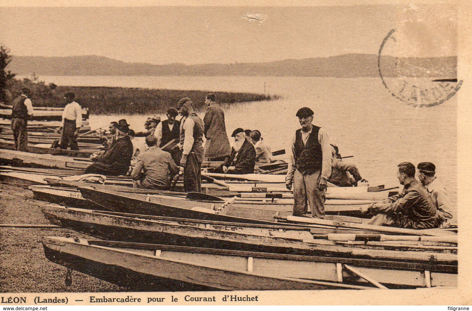 Embarcadere Pour Le Courant D Huchet - Vieux Boucau