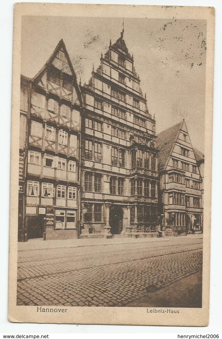 Allemagne Germany Basse Saxe Hannover Leibniz Haus - Hannover