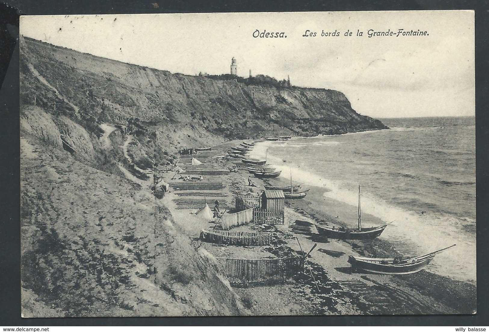 +++ CPA - Russie - Ukraine - ODESSA - Les Bords De La Grande Fontaine    // - Ukraine