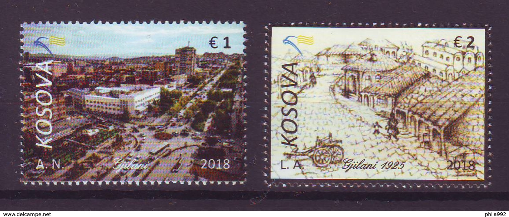 Kosovo 2018 Y Towns Cities MNH - Kosovo