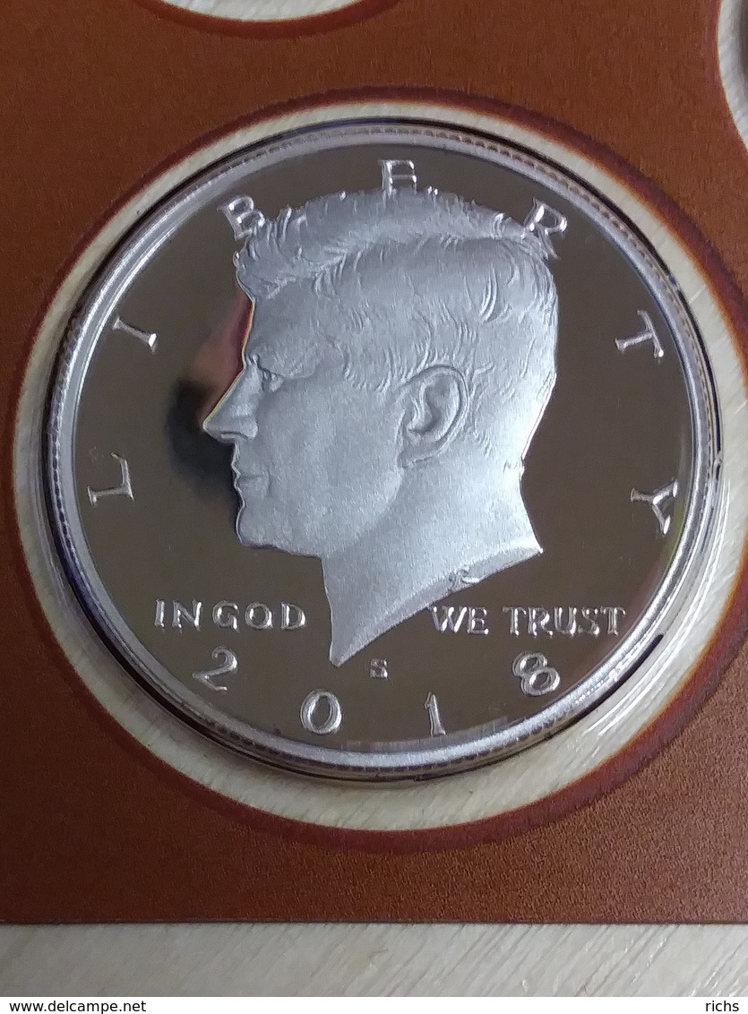 2018 S Proof Kennedy Half Dollar - 1964-…: Kennedy