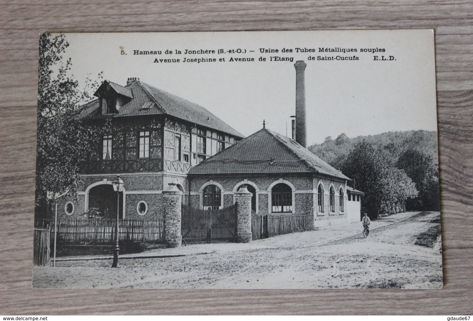 HAMEAUX DE LA JONCHERE (92) - USINE DES TUBES METALLIQUES SOUPLES - AVENUE JOSEPHINE ET AVENUE DE L'ETANG  SAINT CUCUFA - Otros & Sin Clasificación