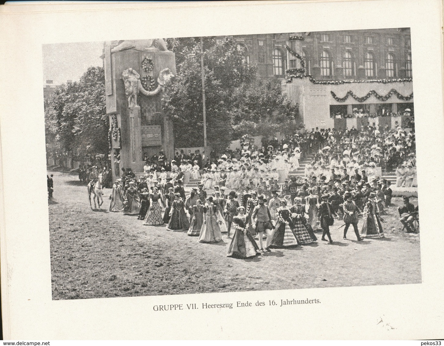 Der Kaiser-Huldigungs-Festzug. Wien, 12. Juni, 1908. - Sonstige & Ohne Zuordnung