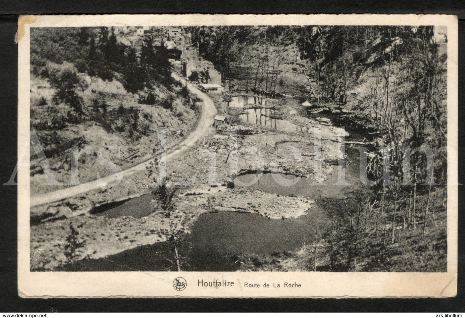 Postkaart / Postcard / Carte Postale / Houffalize / Route De La Roche / Photo Nels / Ed. Louis Dubé / 1947 / 2 Scans - Houffalize