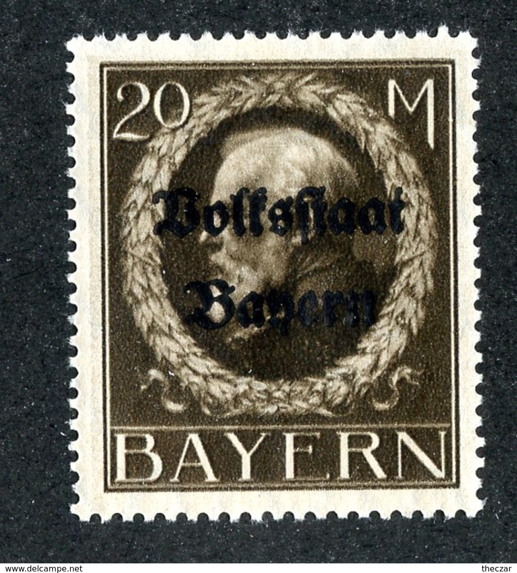 W6926  Bavaria 1919  Scott #155 *- Offers Welcome - Other & Unclassified