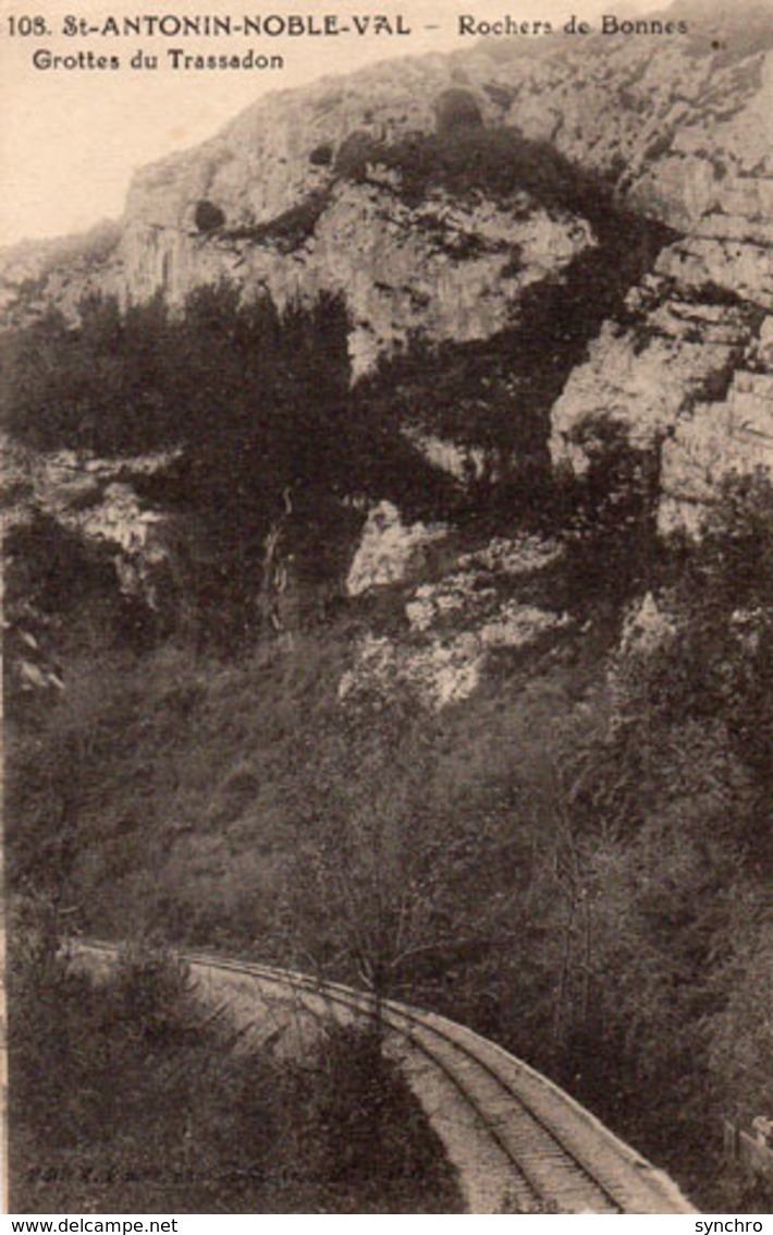 Rocher De Bonnes , Grottes Du Trassadon - Saint Antonin Noble Val