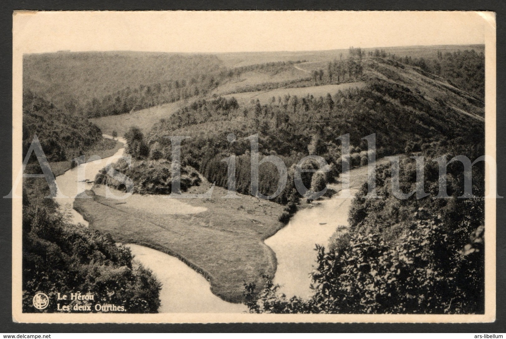 Postkaart / Postcard / Carte Postale / Le Hérou / Les Deux Ourthes / 1947 / 2 Scans - Andere & Zonder Classificatie