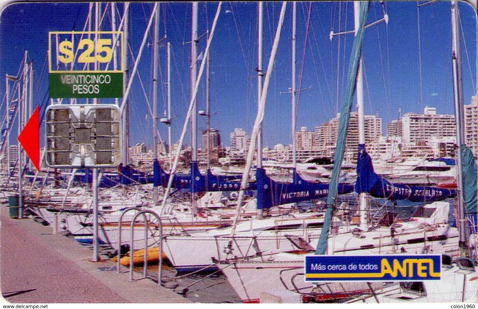 URUGUAY. 28a. PUNTA DEL ESTE, PUERTO. 11-1998. (288) - Uruguay