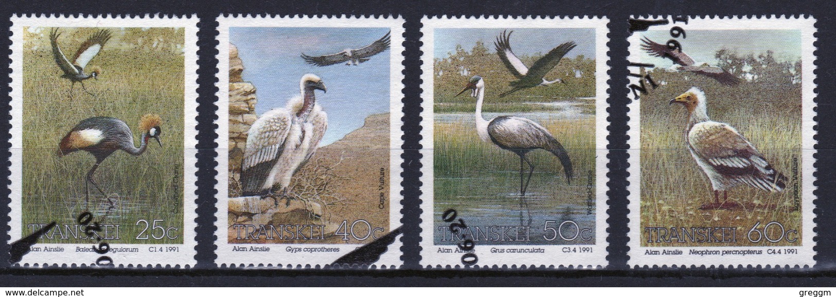 Transkei Set Of Stamps Showing Resident Birds From 1991. - Other & Unclassified