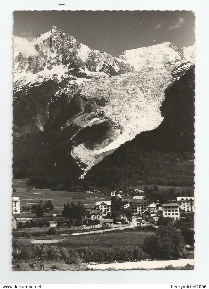 Haute Savoie 74 - Les Bossons Et Aiguille Du Midi Ed Photo Monnier De Chamonix - Chamonix-Mont-Blanc