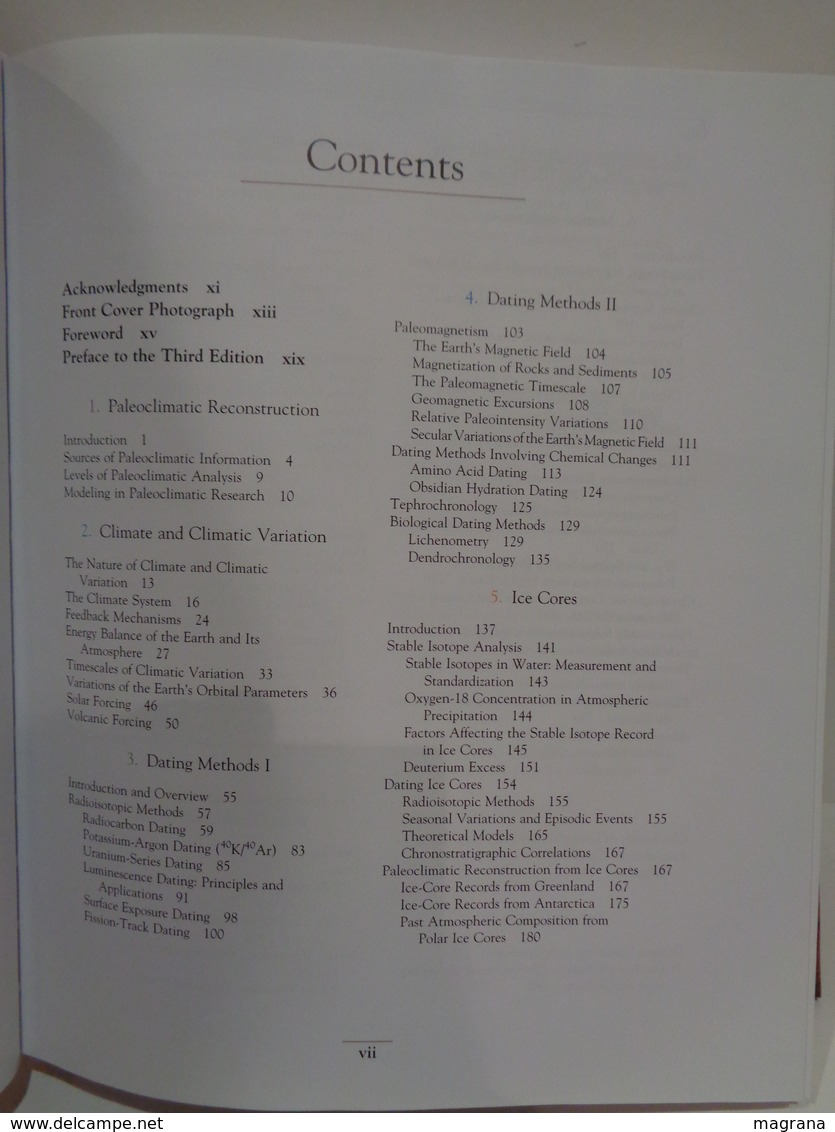 Paleoclimatology. Reconstructing Climates Of Quaternary. Raymond S Bradley. Year 2015 - Geología