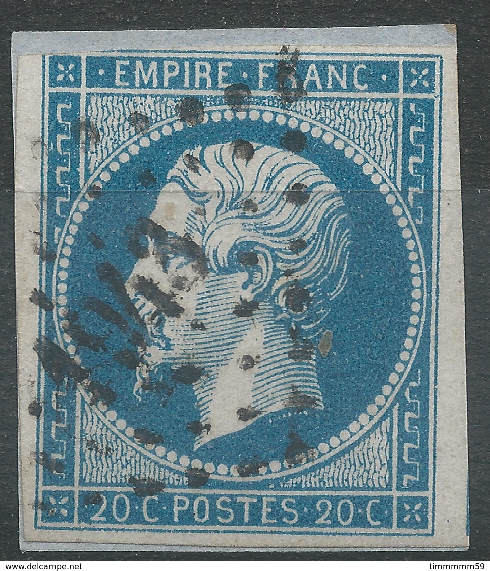 Lot N°42734  N°14A, Oblit PC 1943 Mazamet, Tarn (77), Ind 3 - 1853-1860 Napoléon III.
