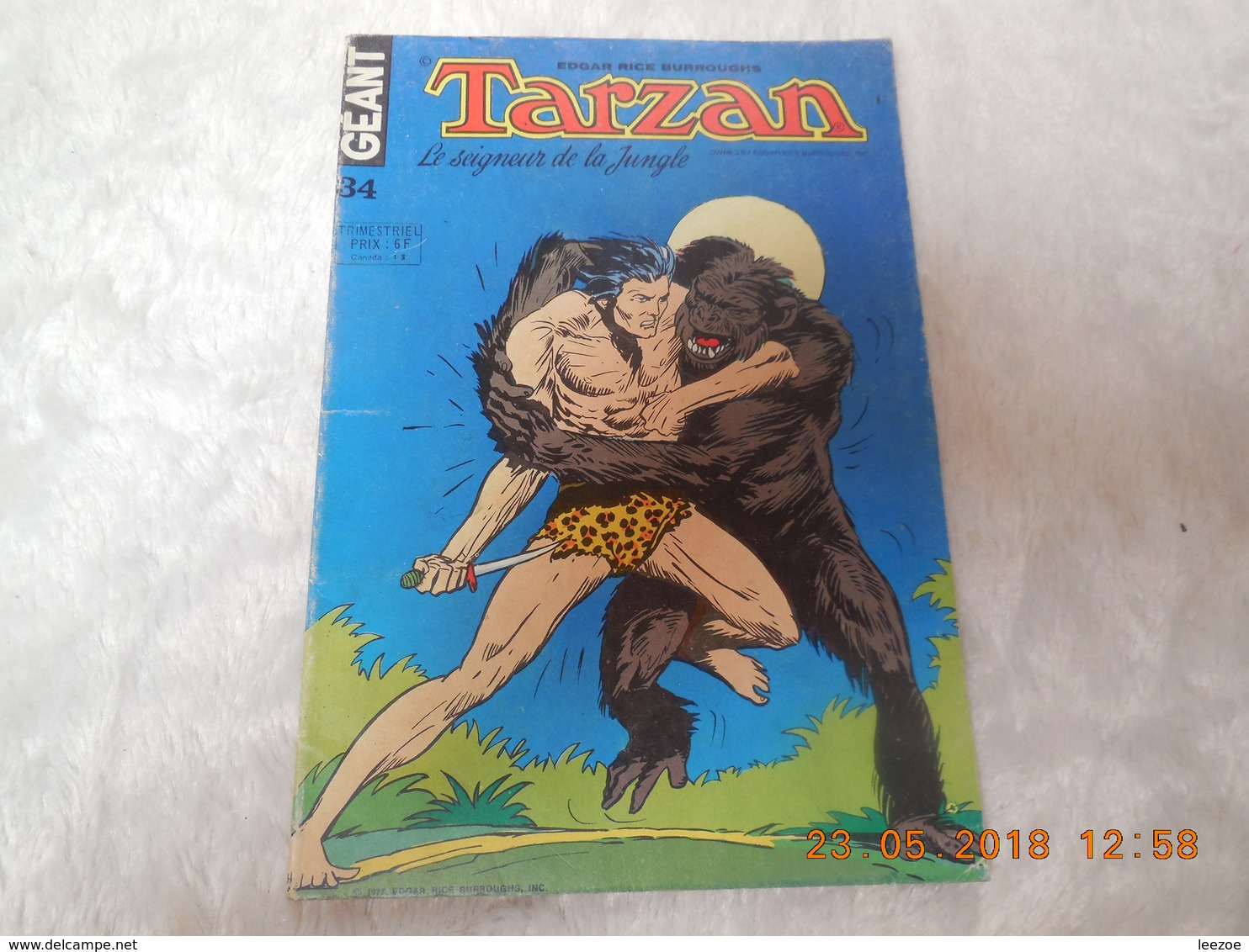 Tarzan (Géant) : N° 34, Tarzan Et Sa Compagne Origines 3 - Tarzan