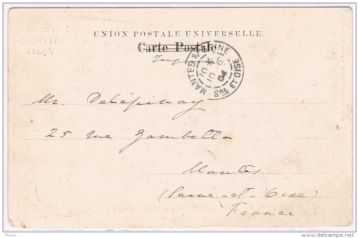 Ponta Delgada, 1904, Ponta Delgada-Nantes - Ponta Delgada