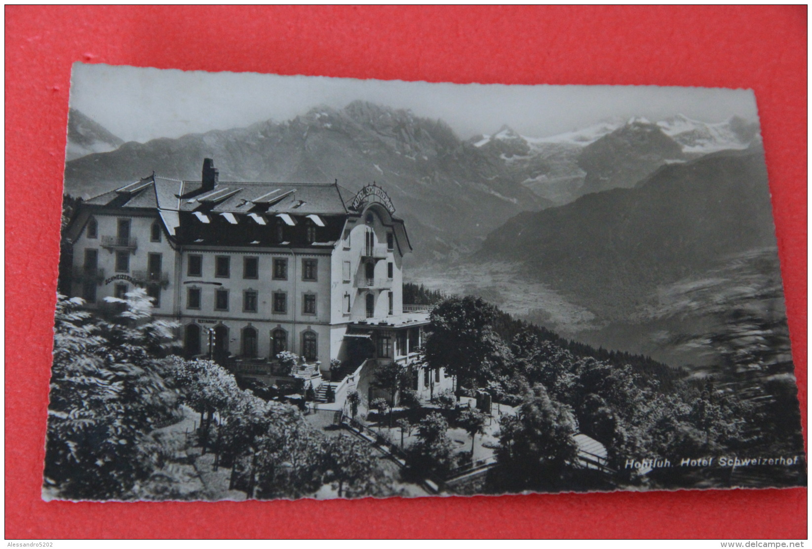 Bern Hasliberg Hohfluh Hotel Schweizerhof 1946 - Hasliberg