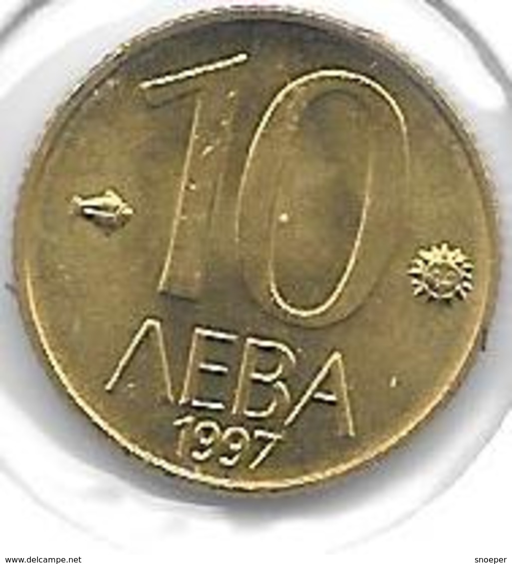 *Bulgaria 10 Leva  1997  Km 224  Bu - Bulgaria