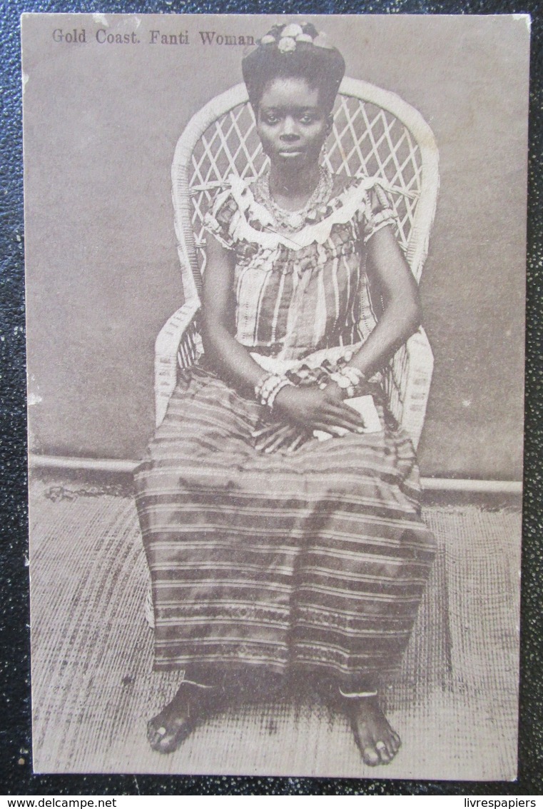 Ghana Gold Coast  Fanti Woman Cpa Ghana - Ghana - Gold Coast