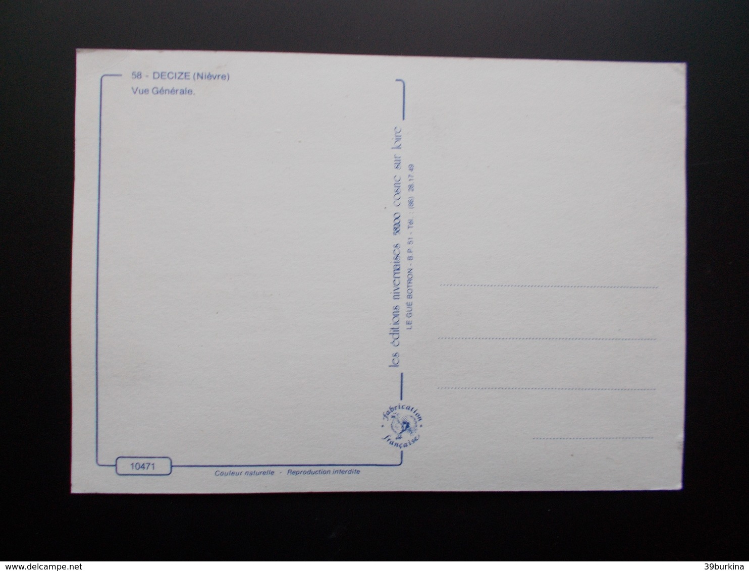DECIZE (Nièvre)  Vue Générale - Decize