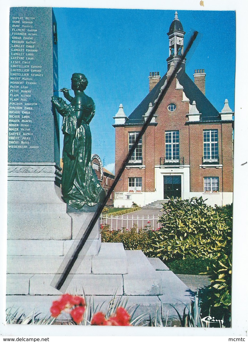 CPM - Roisel  -(Somme) - Hôtel De Ville - Roisel