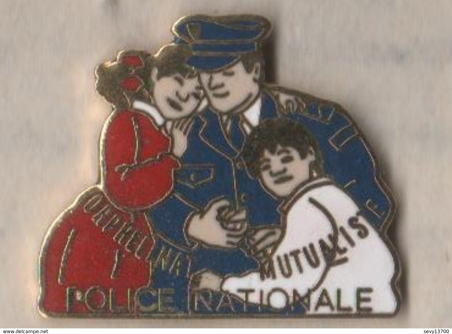 2 Pin's: Orphelinat Mutualiste De La Police Nationale - - Police