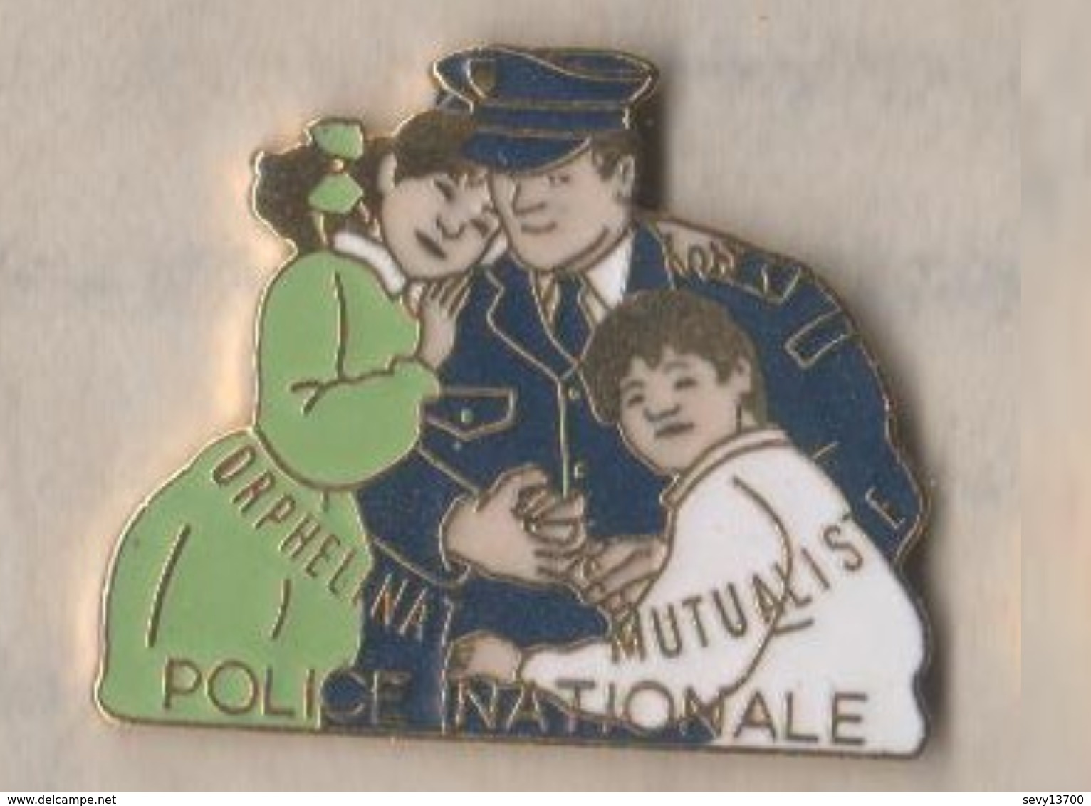 2 Pin's: Orphelinat Mutualiste De La Police Nationale - - Police