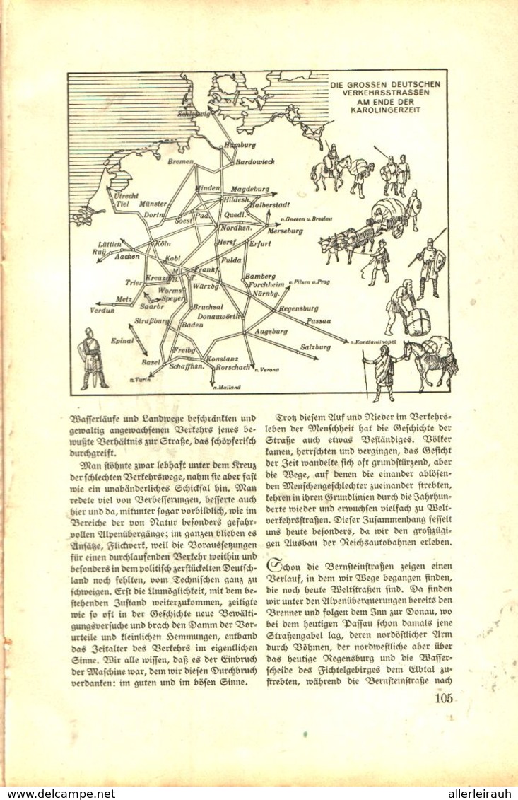 Die Rune Der Landschaft (von Dr.Alfred Weise) / Artikel, Entnommen Aus Zeitschrift /1936 - Empaques