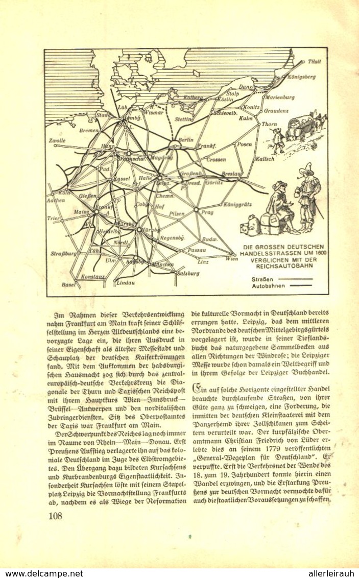 Die Rune Der Landschaft (von Dr.Alfred Weise) / Artikel, Entnommen Aus Zeitschrift /1936 - Paketten