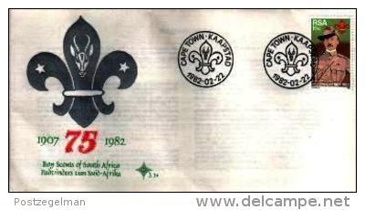 REPUBLIC OF SOUTH AFRICA, 1982, Scouting, First Day Cover Nr 3.34 - Brieven En Documenten