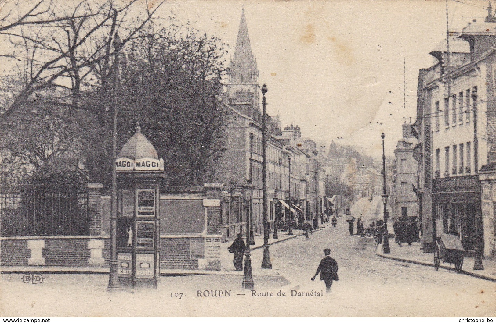 CPA Rouen, Route De Darnétal (pk46297) - Rouen