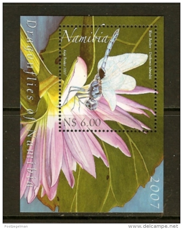 NAMIBIA, 2007, MNH  Miniature Sheet Stamps,  Dragonflies Of Namibia,   #8023 - Namibië (1990- ...)
