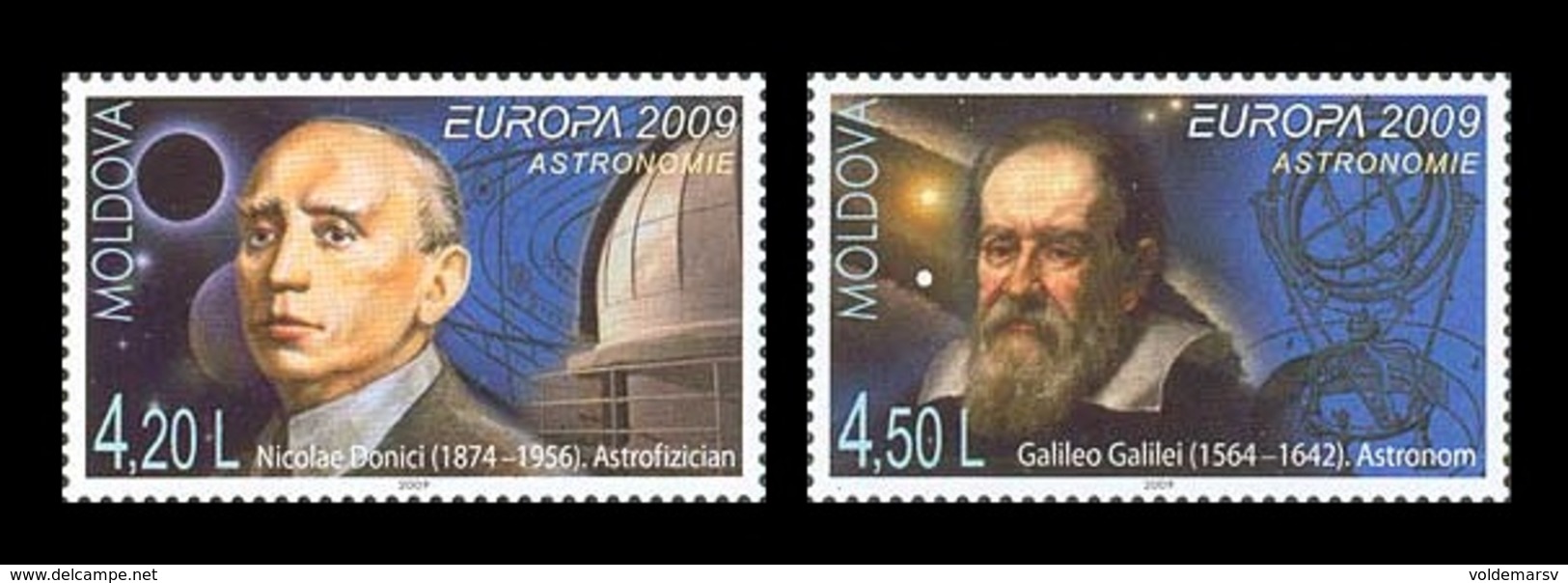 Moldova 2009 Mih. 650/51 Europa-Cept. Astronomy MNH ** - Moldavie