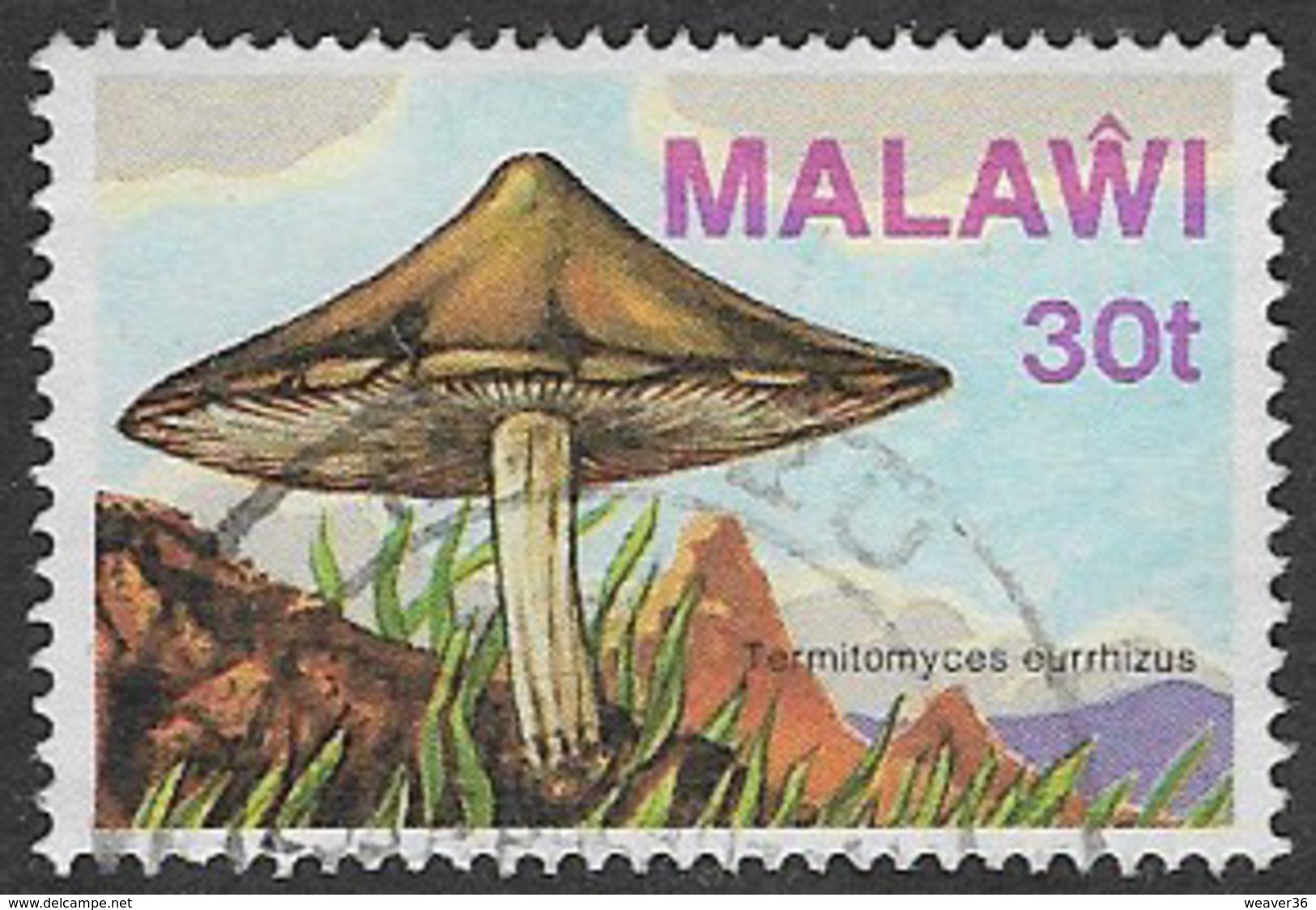 Malawi SG722 1985 Fungi 30t Good/fine Used [37/30822/2D] - Malawi (1964-...)