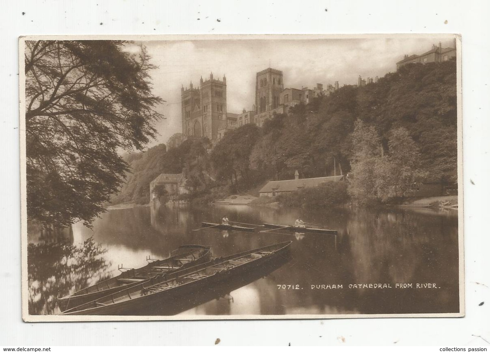 Cp , Angleterre , DURHAM Cathedral From River , écrite , Ed. Bailes & Sons - Other & Unclassified