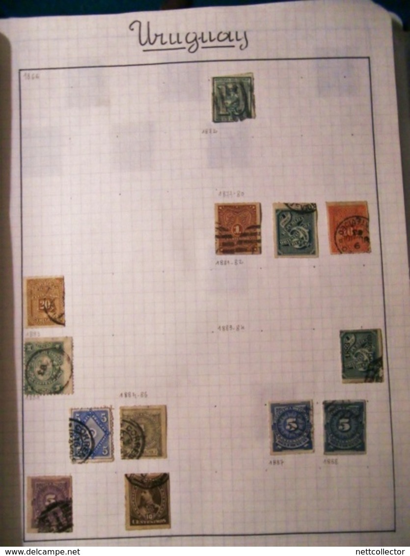 AMERIQUE du SUD COLLECTION TRES IMPORTANTE + DE 1700 TIMBRES MAJ. CLASSIQUES