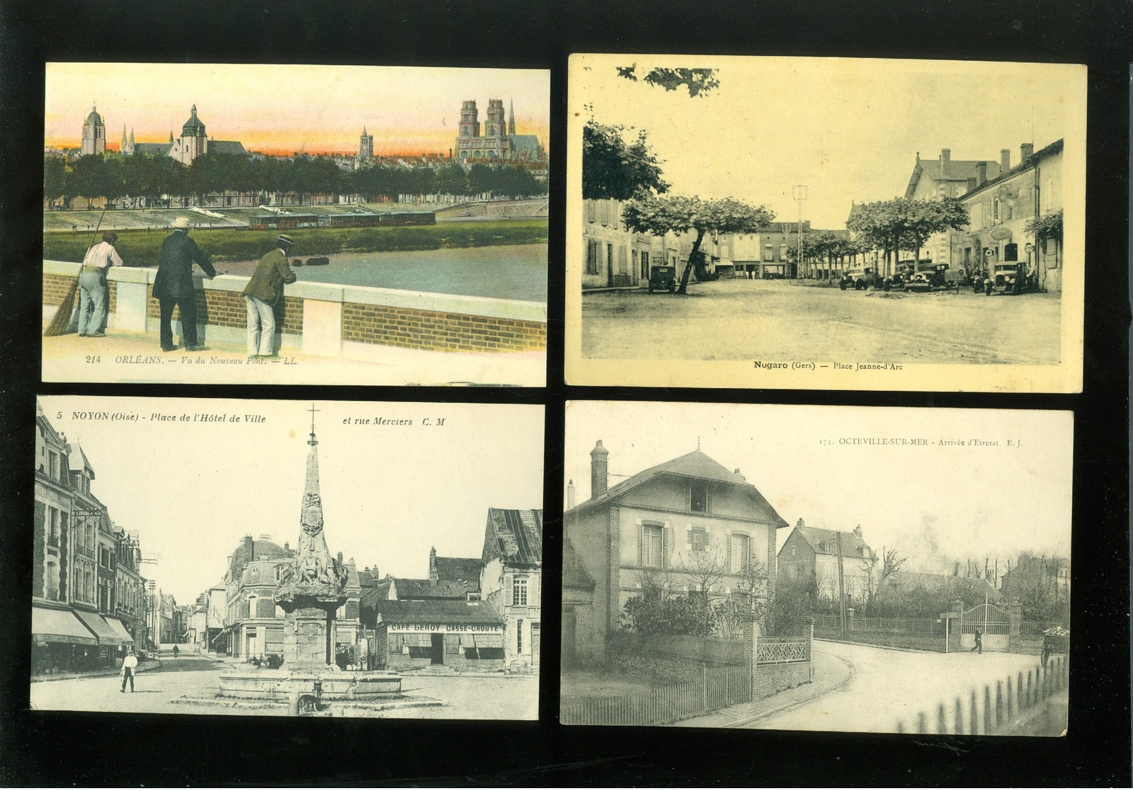 Beau lot de 60 cartes postales de France        Mooi lot van 60 postkaarten van Frankrijk  - 60 scans