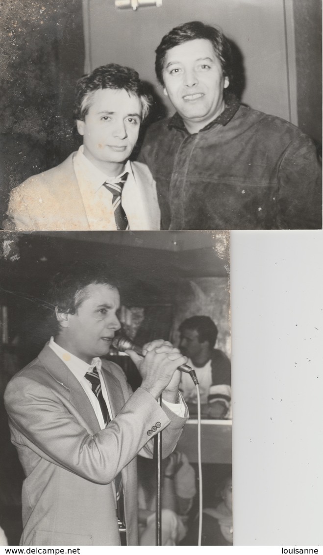 18 / 5 / 380    -  2  PHOTOS  ( 17  X1 2  CMS )  DE   M . SARDOU - Music And Musicians