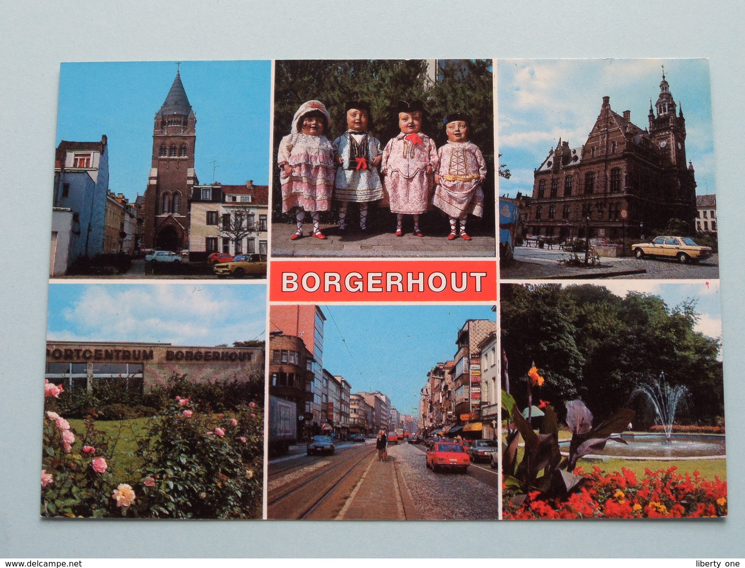 Groeten Uit BORGERHOUT ( AVM ) Anno 19?? ( Voir Photo Svp ) ! - Antwerpen