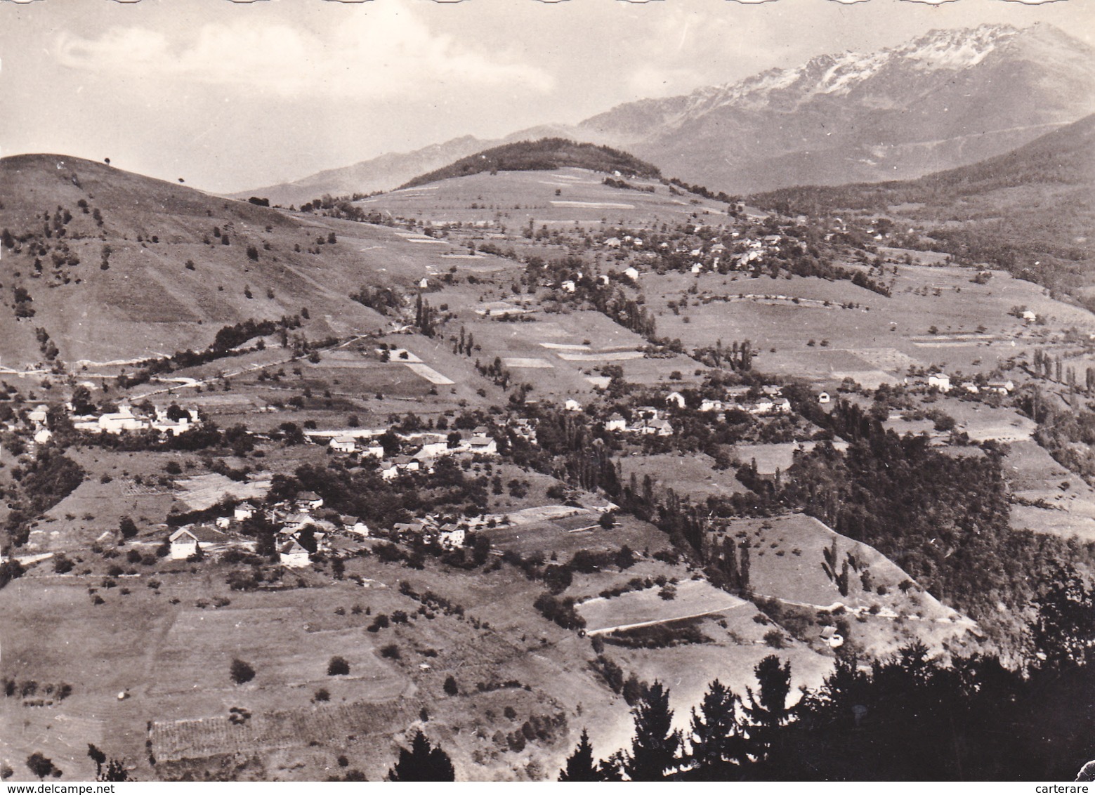Sainte-agnes,isère,1964,vuedes Terres,prés De Villard Bonnot,laval,la Combe De Lancey,col Des Mouilles,massif Des 7 Laux - Laval