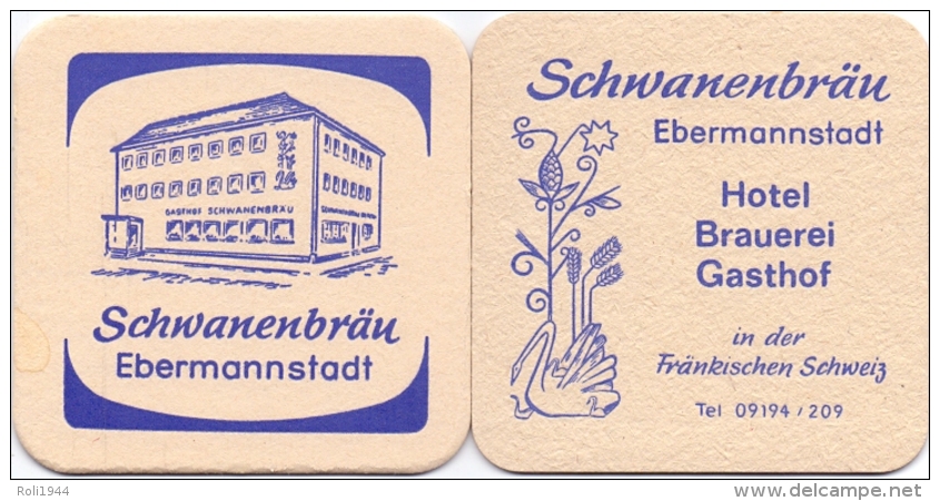 #D204-266 Viltje Schwanenbräu Ebermannstadt - Sous-bocks