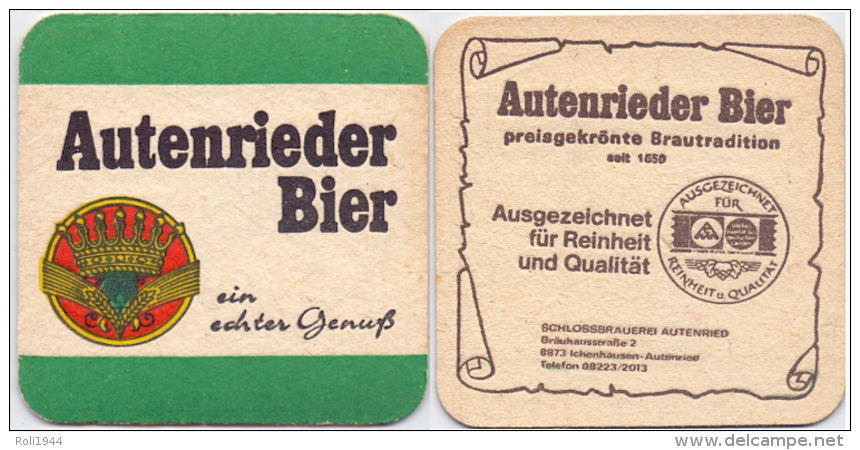#D204-278 Viltje Schlossbrauerei Autenried - Beer Mats