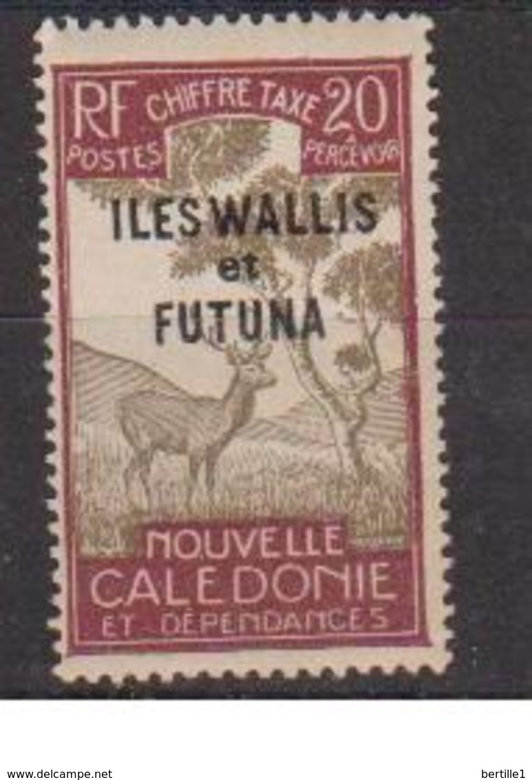 WALLIS ET FUTUNA       N°  YVERT   TAXE 16  NEUF SANS GOMME        ( SG  018 ) - Portomarken