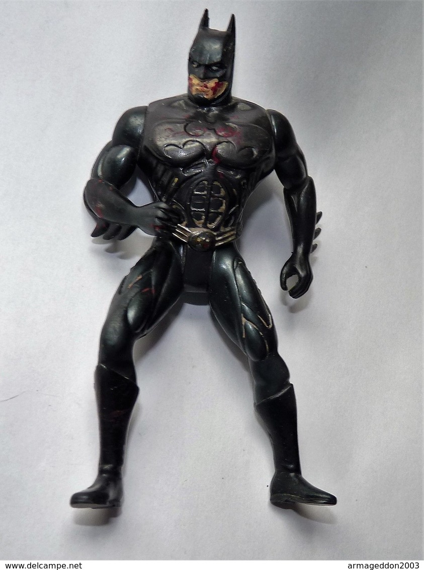 FIGURINE BATMAN NOIR BLESSE 12 CM / DC COMICS 1995 ARTICULE BE  ARTICULE TETE BRAS JAMBES - Batman