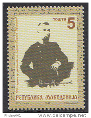 Macedonia 1999 Krste Petkov Misirkov MNH - Macédoine Du Nord